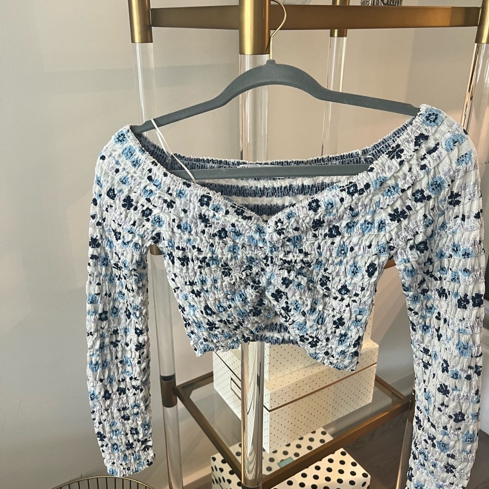 Zara popcorn shirt